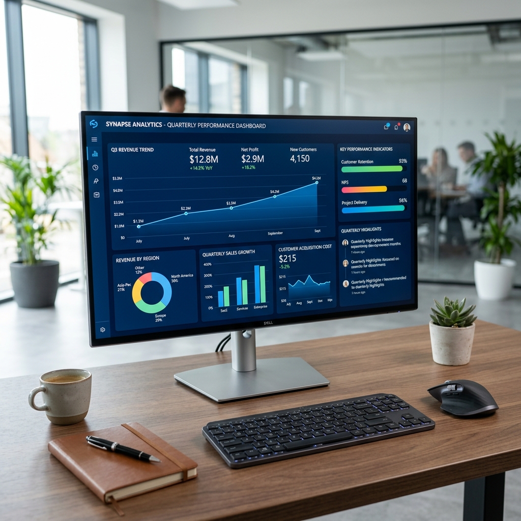 Sales Dashboard Mockup